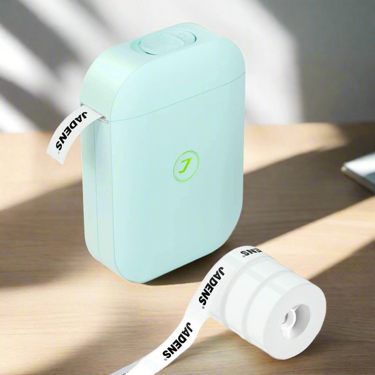 JADENS Portable Bluetooth Printer Label Maker JD-11 with One Roll Paper