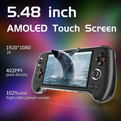 ANBERNIC RG556 Android Game Console Handheld Emulator Black Standard Version