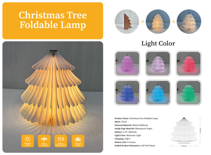 Christmas Tree Foldable Lamp