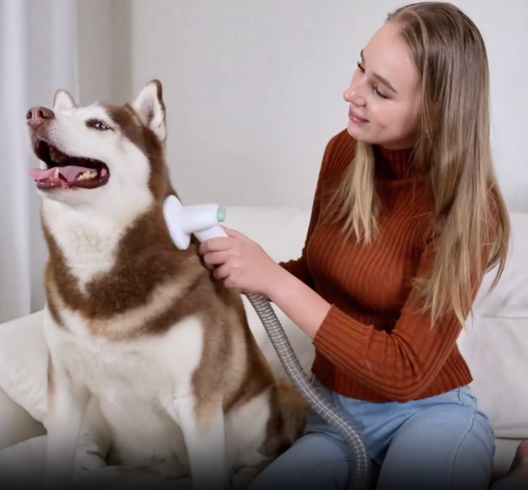 AIRROBO Dog & Cat Grooming Vacuum Kit PG50+